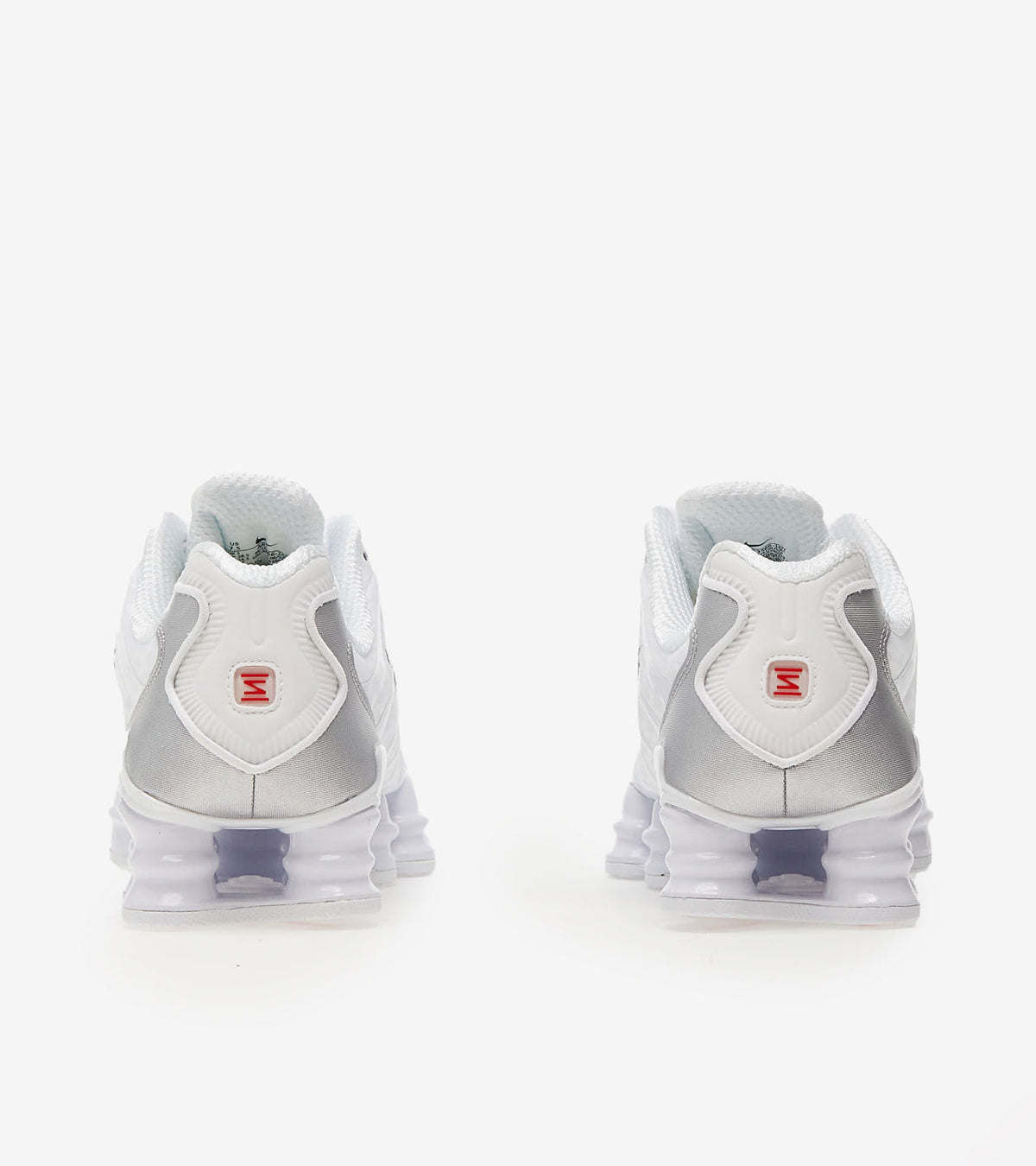 Nike Shox TL White Metallic Silver Max Orange (Women's)
