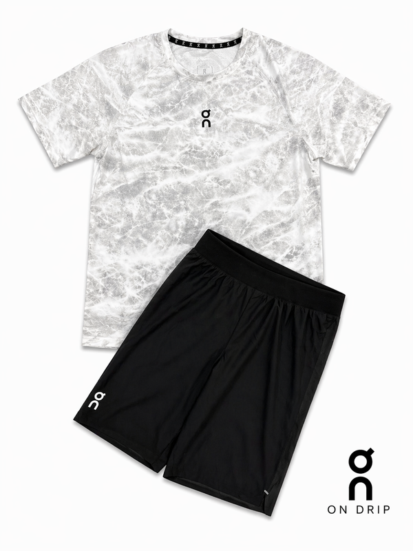Summer white camo tracksuit