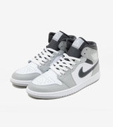 Air Jordan 1 Mid  Light Smoke Grey Anthracite