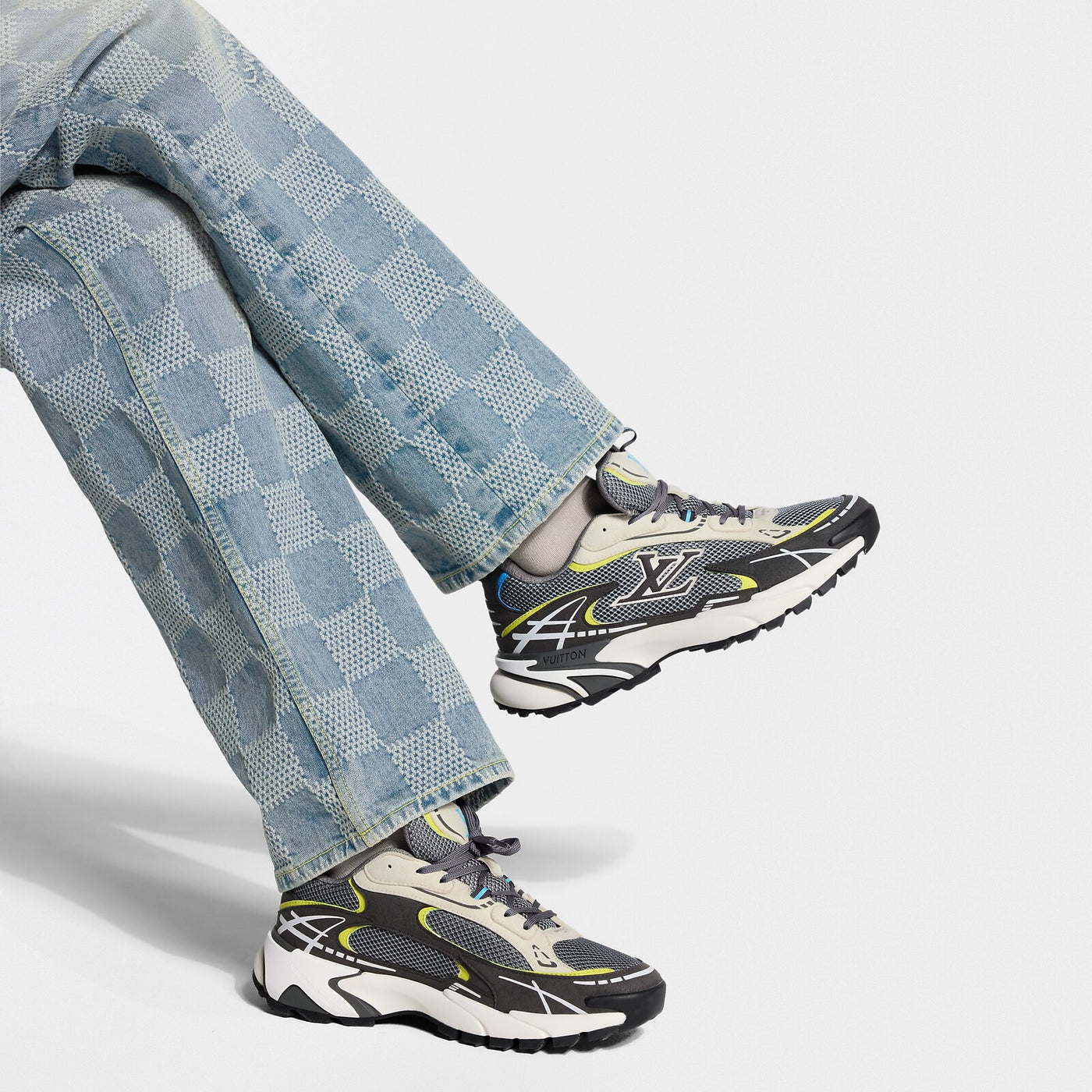 Sneaker LV Tatic Runner Anthracite