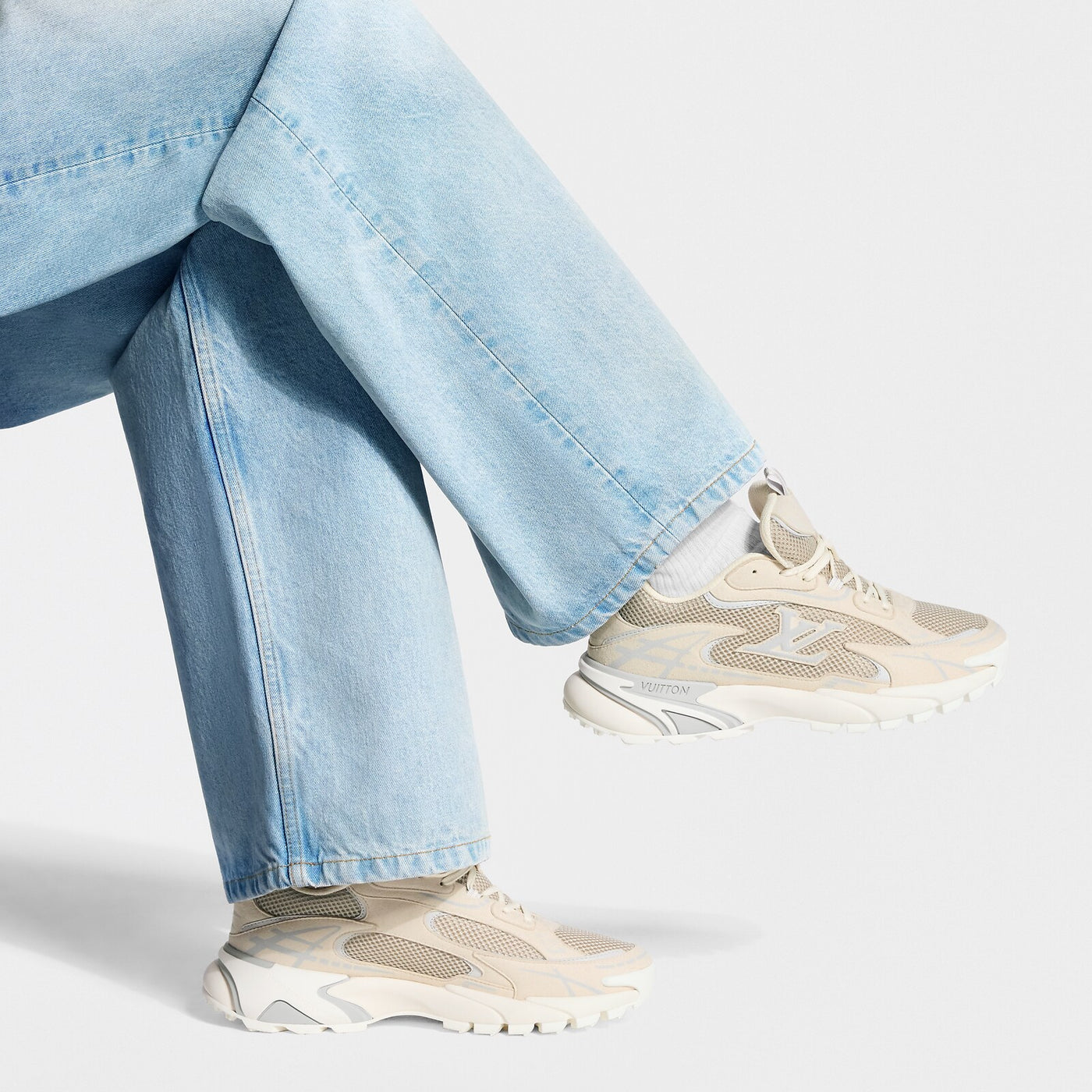 Sneaker LV Tatic Runner Blanc