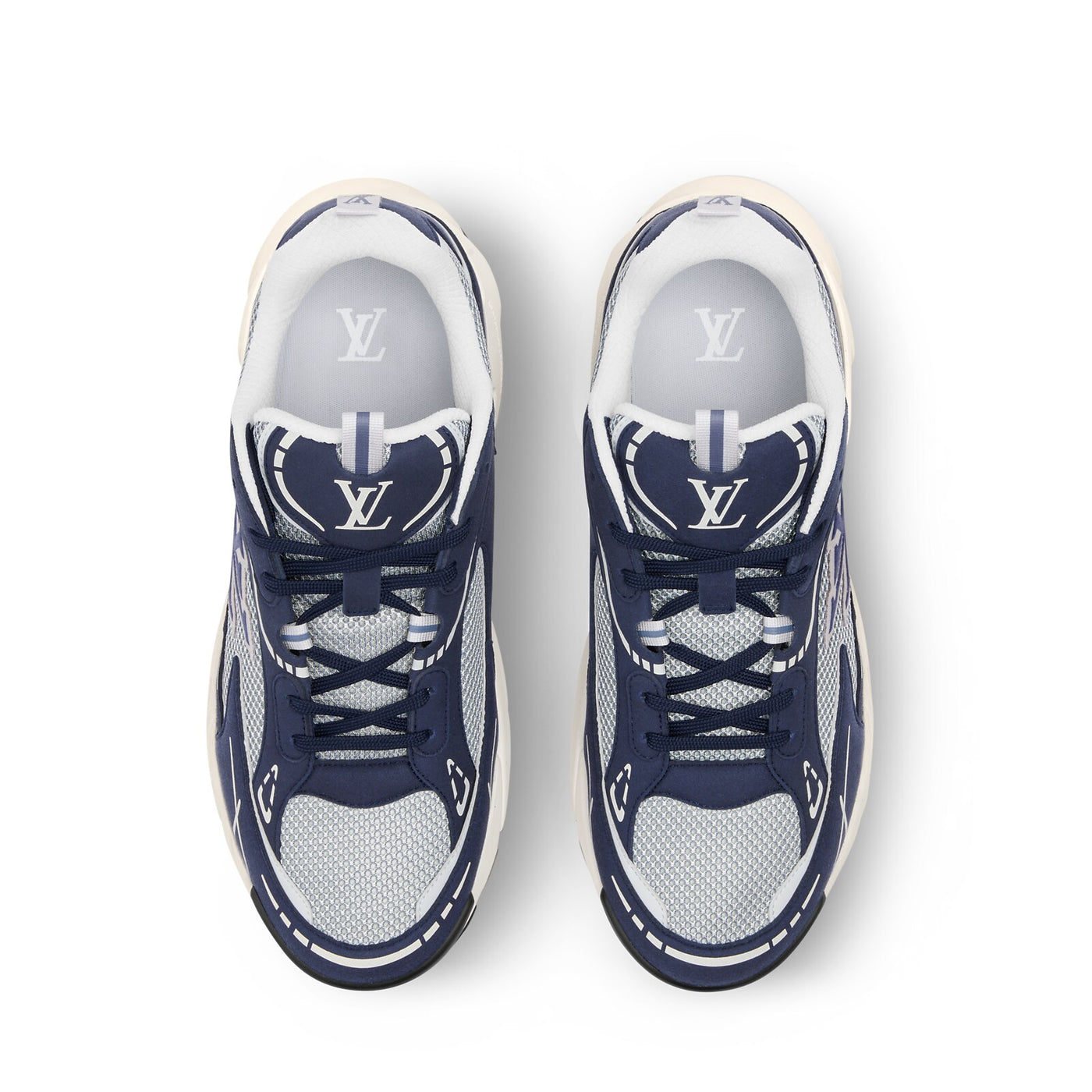 Sneaker LV Tatic Runner Bleu