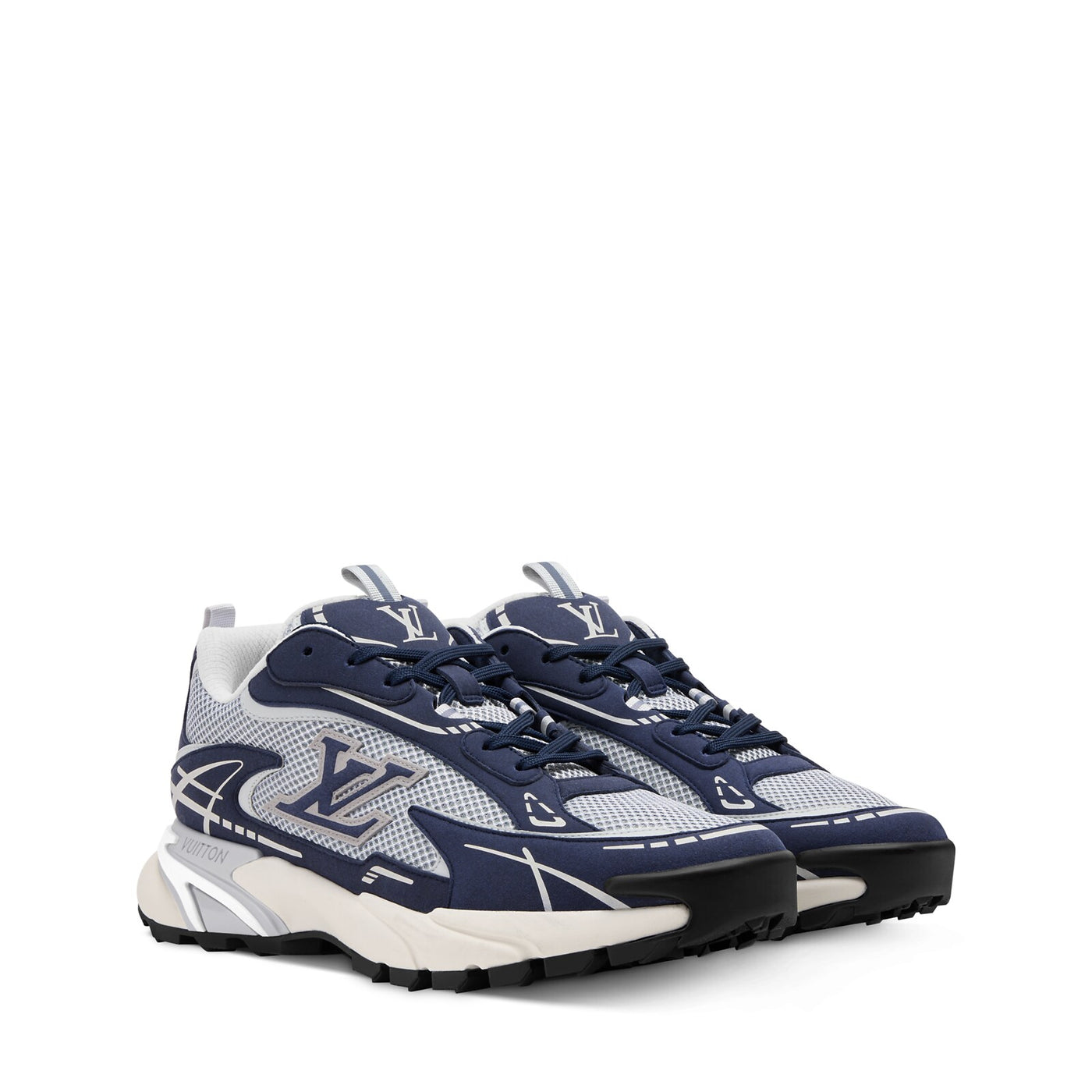 Sneaker LV Tatic Runner Bleu