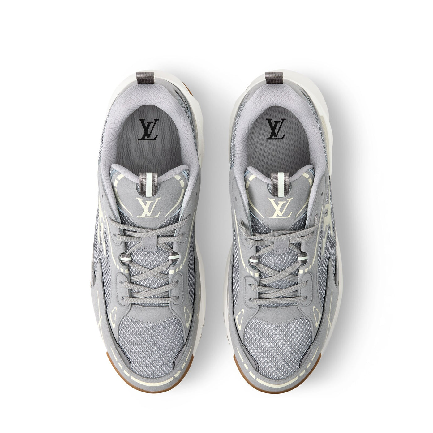 Sneaker LV Tatic Runner Gris