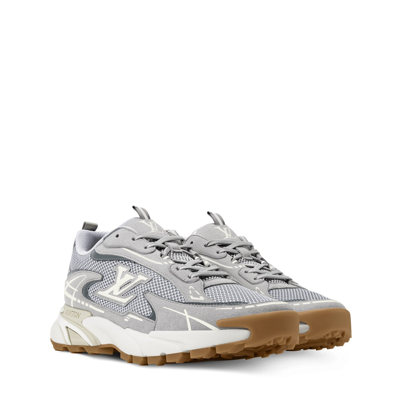 Sneaker LV Tatic Runner Gris
