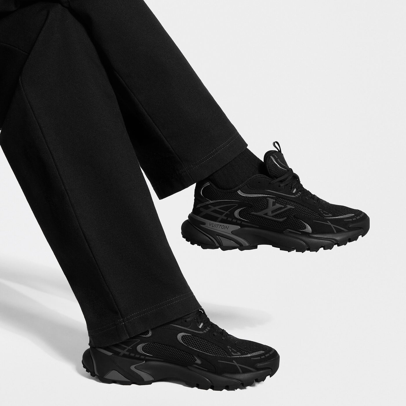 Sneaker LV Tatic Runner Noir