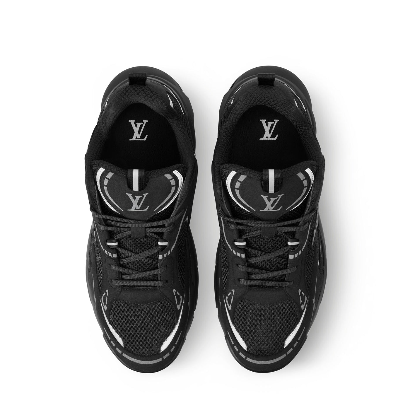 Sneaker LV Tatic Runner Noir