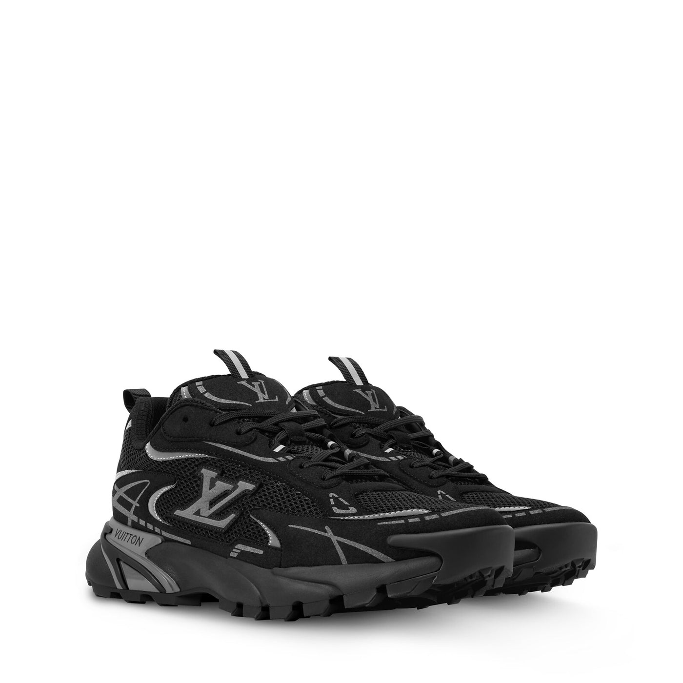 Sneaker LV Tatic Runner Noir